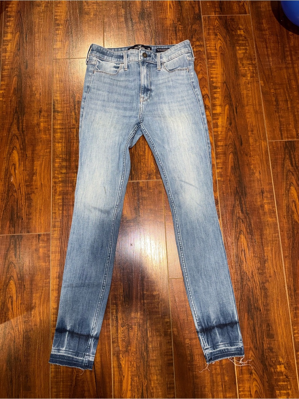 Hollister Light Blue Skinny Jeans for Women